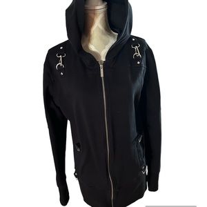 Killstar Black Hoodie Size M Unisex